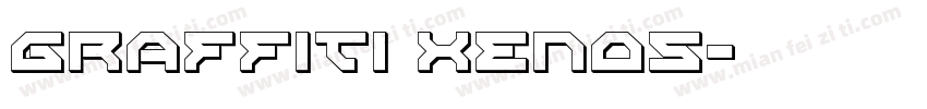 graffiti xenos字体转换